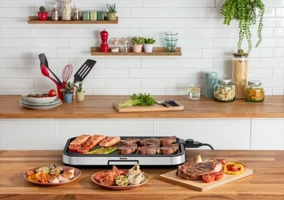 PLANCHA TEFAL GIANT INOX XXL 2300WATT 12 PERSONNE 55/30