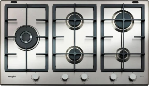 PLAQUE DE CUISSON WHIRLPOOL 5 FEUX INOX  90CM IXELIUM GMAL9522/IXL 