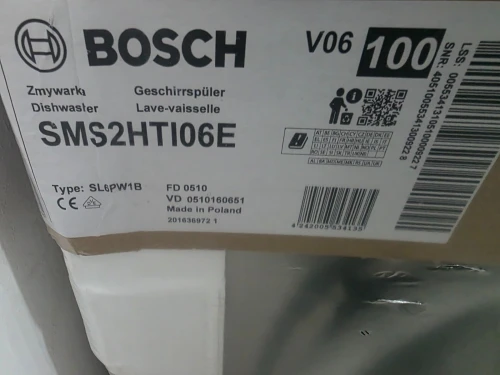 LAVE VAISSELLE BOSCH 13 COUVERT 2 PANIER SERIE 2 SMS2HTI06E