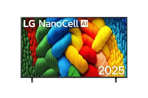 TV LG NANOCELL 75" SMART 4K 75NANO80A6B NEW 2025 EUROPÉEN 