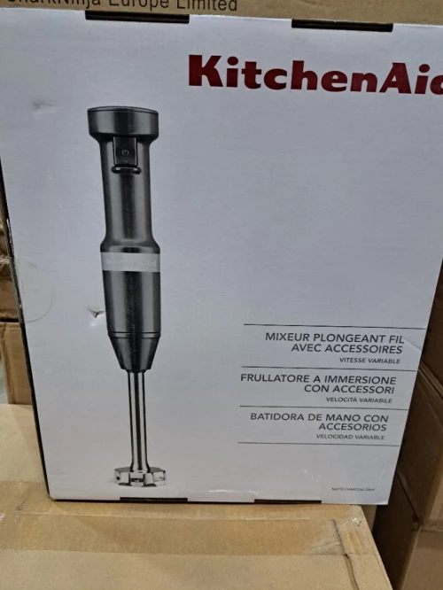 KIT MIXEUR INOX  KITCHENAID AVEC ACCESSOIRE 5KHBV83