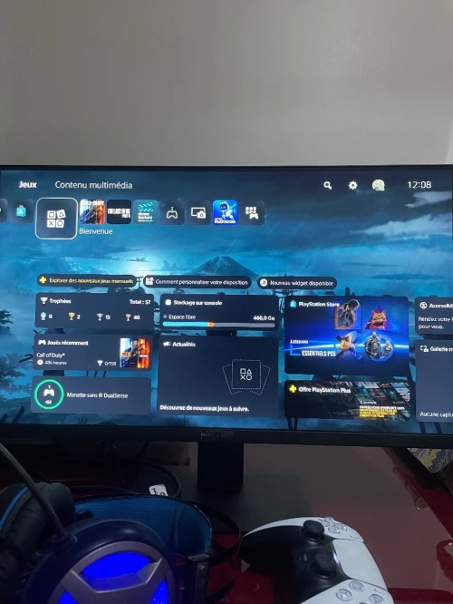 Écran MATOS GHOST 165 hz VA HDR , 1ms , 24 , FHD