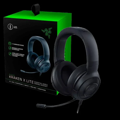 CASQUE GAMING RAZER KRAKEN X (DHM-002)