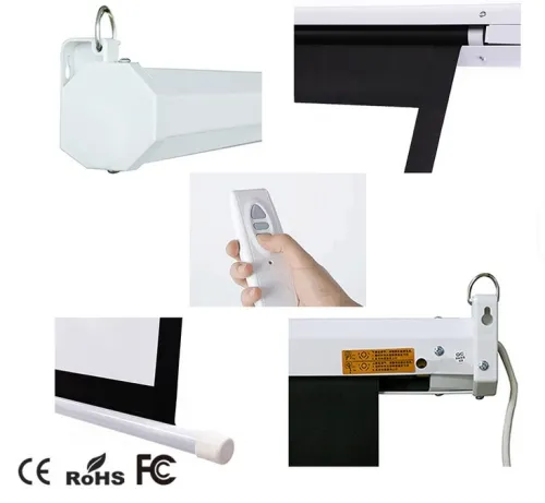 ECRAN DE PROJECTION MANUEL MOTORISER TREP 1.5M/2M/2.4M/3M