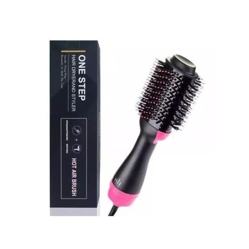 Brosse 3 En 1 Lissante  Brosse + Lisseur + Séchoir