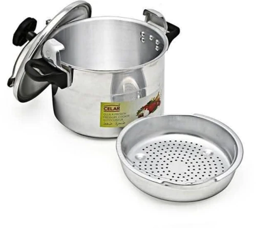 Cocotte Minute Traditionnel Alluminium 4.5L-Argent