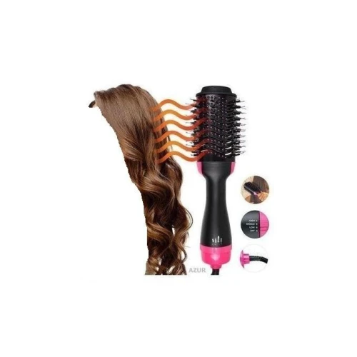 Brosse 3 En 1 Lissante  Brosse + Lisseur + Séchoir