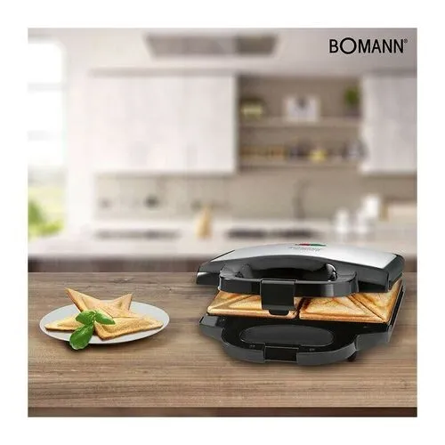 APPAREIL A SANDWICH/CROQUE - 750 W - Gris