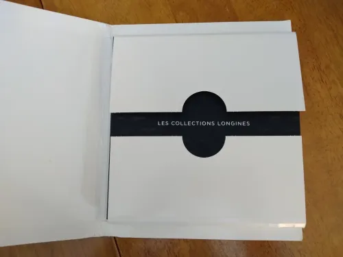 2 catalogues (montres de luxe) longines et blancpain
