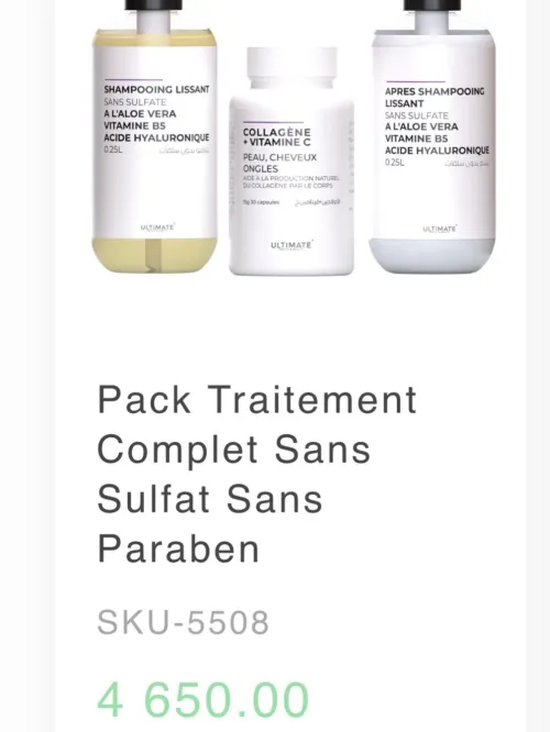 Plusieurs packs Shampoing après shampoing