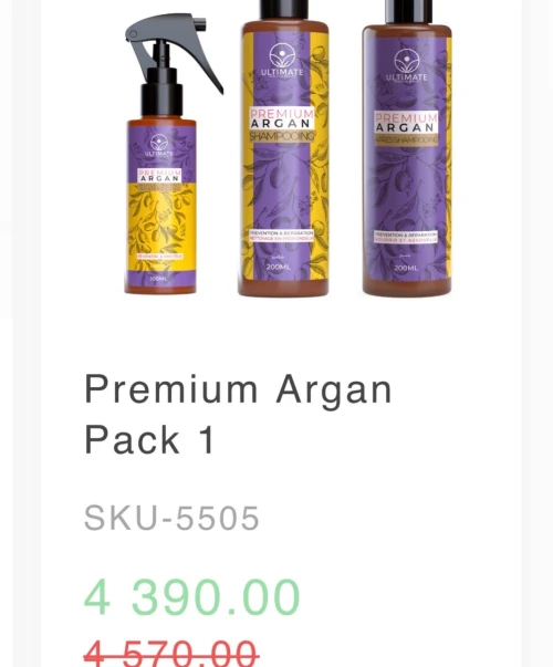 Plusieurs packs Shampoing après shampoing
