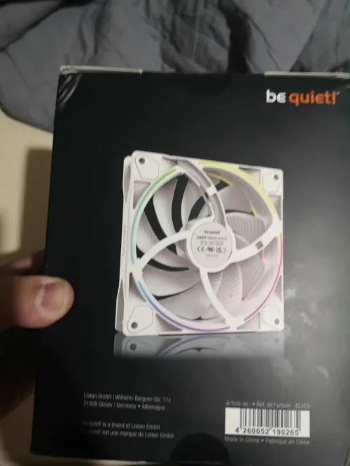 Bequiet Lightwings 3*140 high speed white Blanc
