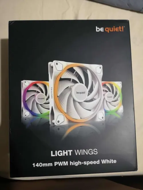 Bequiet Lightwings 3*140 high speed white Blanc