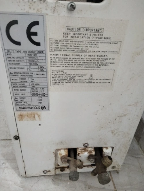 Climatiseur carerra gold