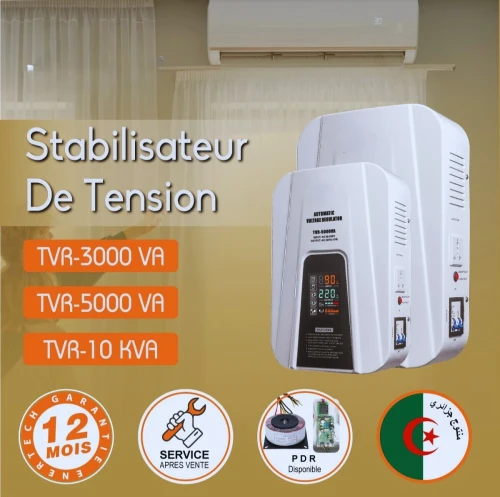 Stabilisateur 10KVA - 5KVA - 3KVA - 1000va 1er Choix Garantie une ans.