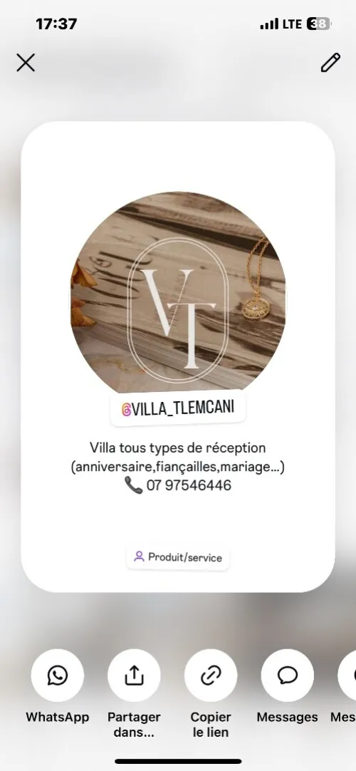 Location Villa Alger Said hamdine