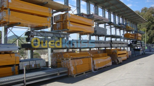 Cantilever /Cantilever léger / Rayonnage charge longue/ Kollirama Algérie 