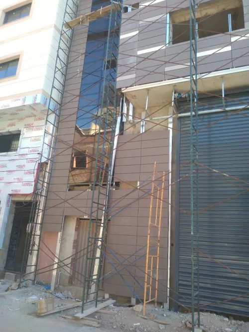 Traitement de façades     (façades ventilées en céramique, porcelaine, terre cuite et HPL)