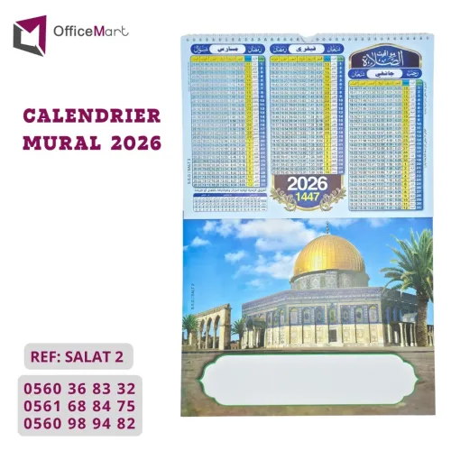 CALENDRIER 2026