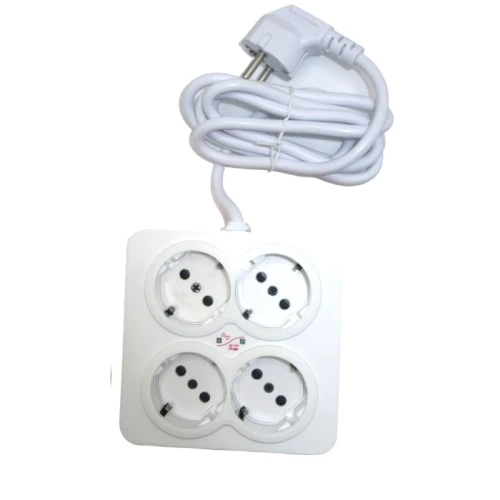 MULTIPRISE 4 SORTIES - 1.5M -4USB A PLUS