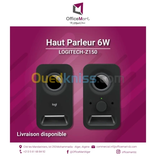 Haut Parleur LOGITECH-Z150 Midnight 