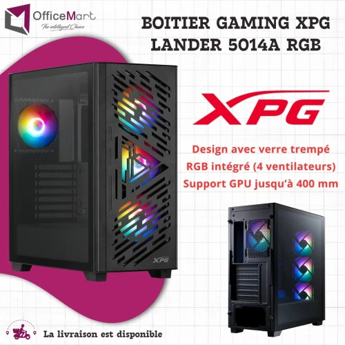 BOITIER GAMING XPG LANDER 5014A RGB