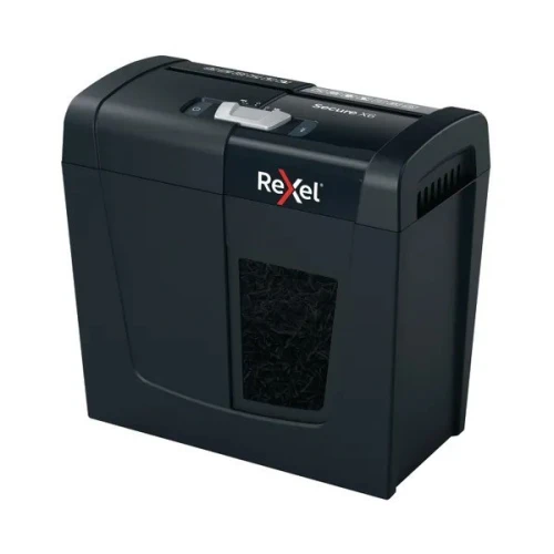 DESTRUCTEUR DE PAPIER REXEL X6 COUPE CROISEE 6F CORBEILLE DE 10 LITRES
