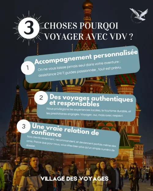 Voyage organisé combiné Moscow &  Saint Petersburg