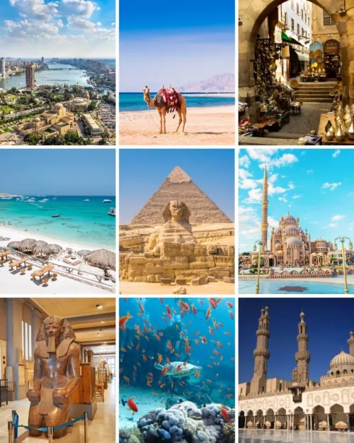 voyage organise cairo + sharm el sheikh - new year