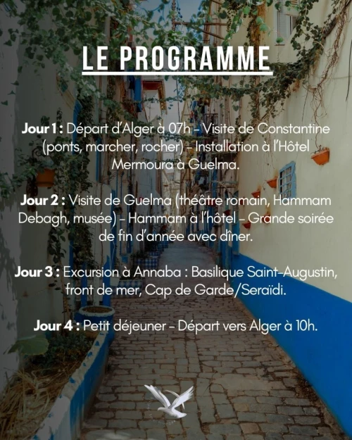 Séjour Guelma  Constantine Annaba