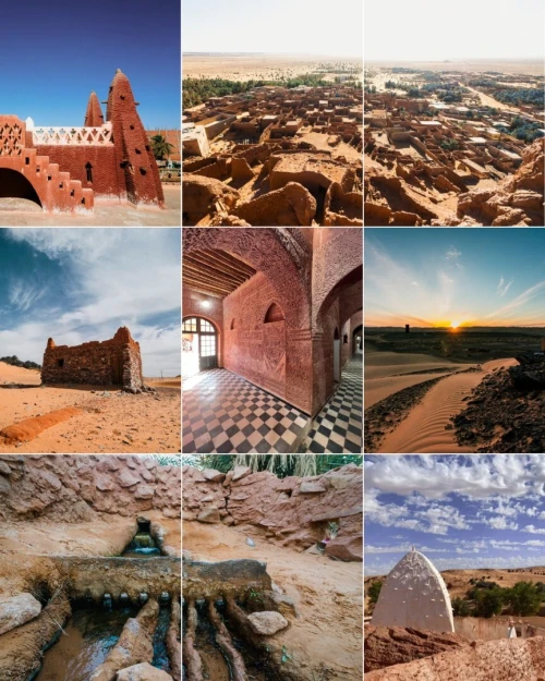 TIMIMOUN  LA PERLE ROUGE DU SAHARA