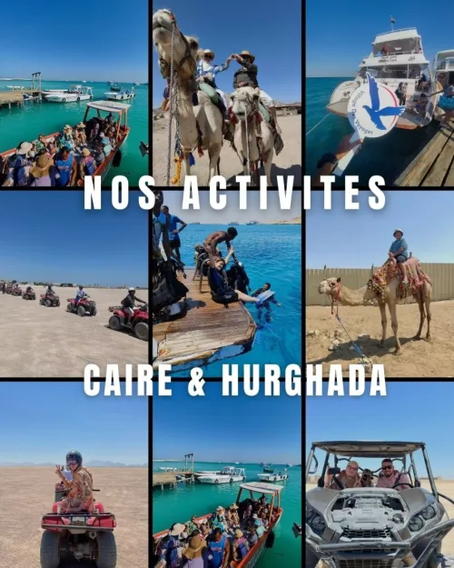 رحلة العمر إلى مصر الفرعونية - Hurghada & Cairo 