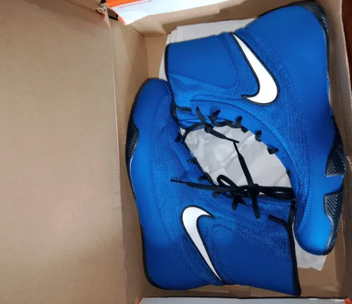 Nike Machomai 2 - Royal/White - حذاء الملاكمة للمحترفين "Pointure:44 فقط"
