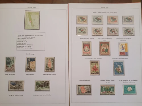 Timbres algérien 
