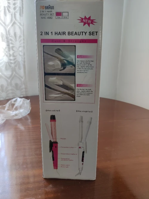 Lisseur boucleur BRAUN Pro