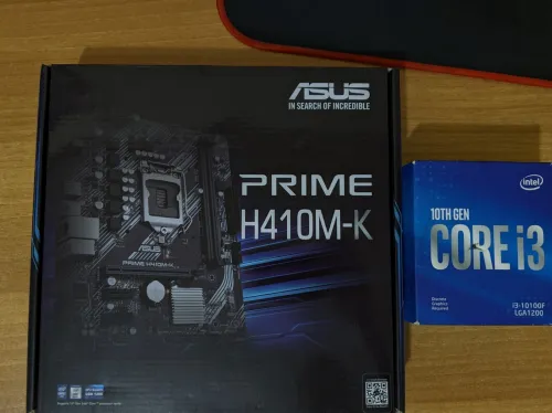 I3 10100f + H410mk