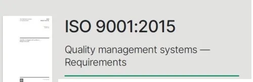 certification ISO 9001 45001 14001 22000 