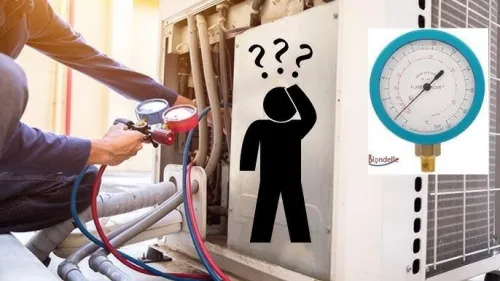Chargement gaz climatiseur 