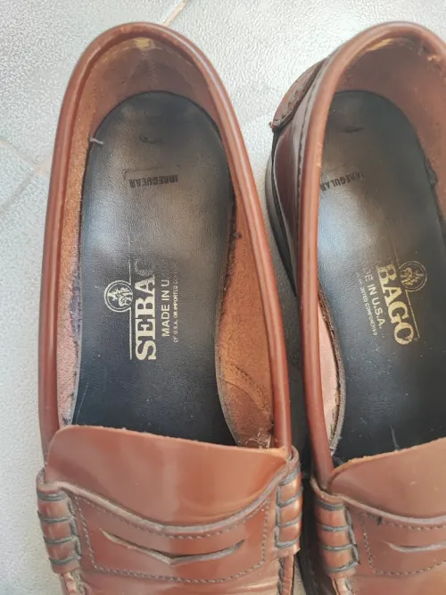 Mocassin cuir homme marque SEBAGO 
