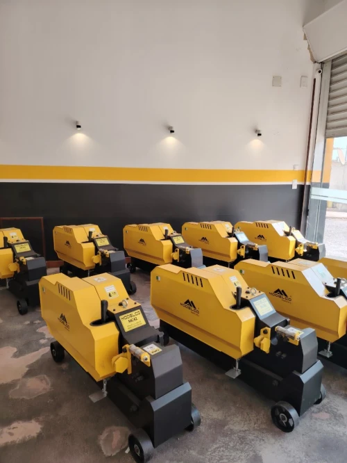 CISAILLE ELECTRIQUE DE ROND A BETON - آلة قطع حديد الخرسانة - سيزاي - STEEL BAR CUTTING MACHINE 