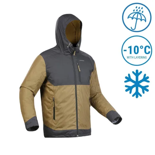 Veste hiver imperméable de randonnée SH100 X-WARM (-10 degré )