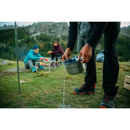 POPOTE CAMP DU RANDONNEUR MH500 INOX + REVÊTEMENT ANTI-ADHÉSIF 2 PERSONNES 2,1L QUECHUA