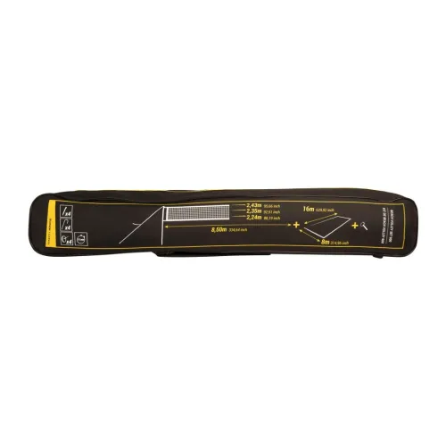 Set de beach volley - Dimensions officielles - BV900 Jaune