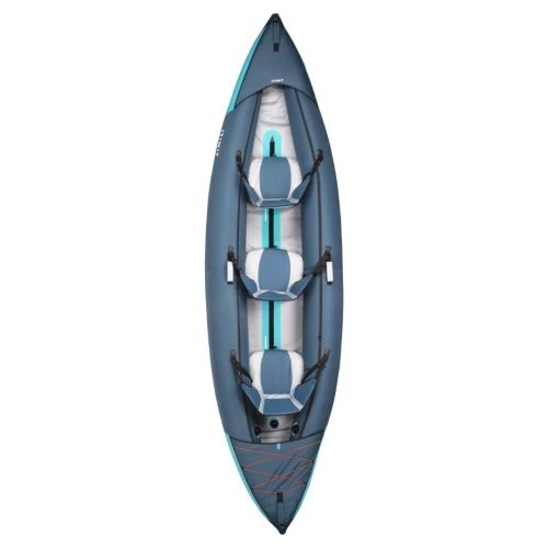 CANOE KAYAK GONFLABLE DE RANDONNEE 2/3 PLACES ECODESIGN