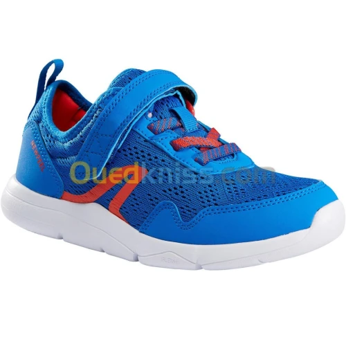 BASKETS À SCRATCH ENFANT - ACTIWALK SUPER LIGHT BLEU
