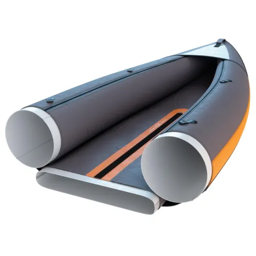 CANOE KAYAK GONFLABLE MEGA 1/2 PLACES BLEU / JAUNE
