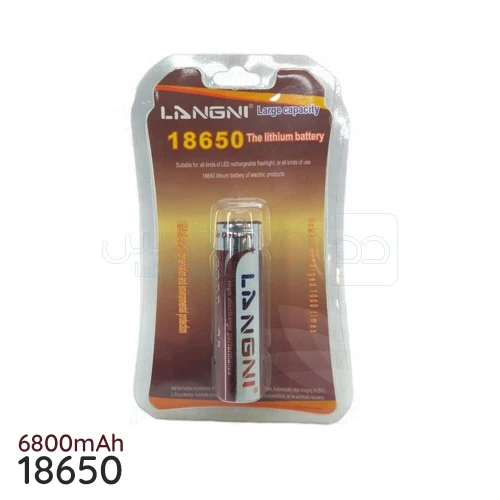 Pile rechargeable au lithium-ion 6800Mah 4.2V LANGNI 18650