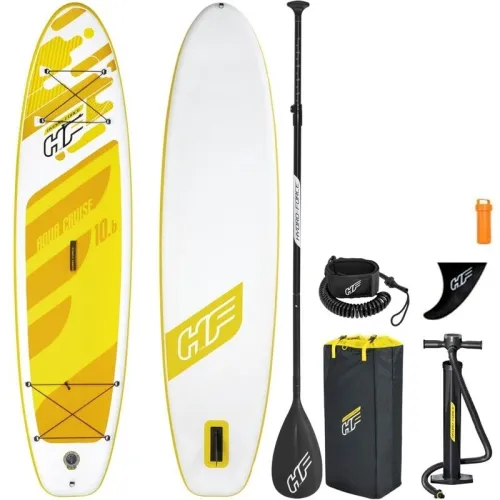 Paddle gonflable HF AQUA CRUISE set pompe plus rames 320 * 76 cm 110kg 65348