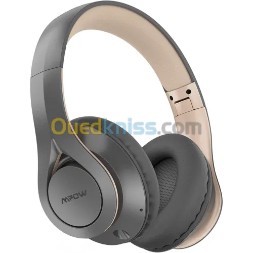 Casque Bluetooth Mpow 059 Lite, Bluetooth 5.0 60 heures de lecture sans fil 