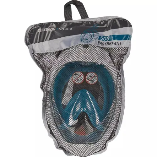 MASQUE EASYBREATH DE SURFACE ADULTE - 500 BLEU